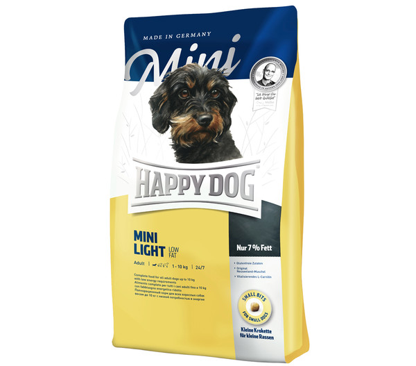 Happy Dog Trockenfutter für Hunde Mini Light Low Fat