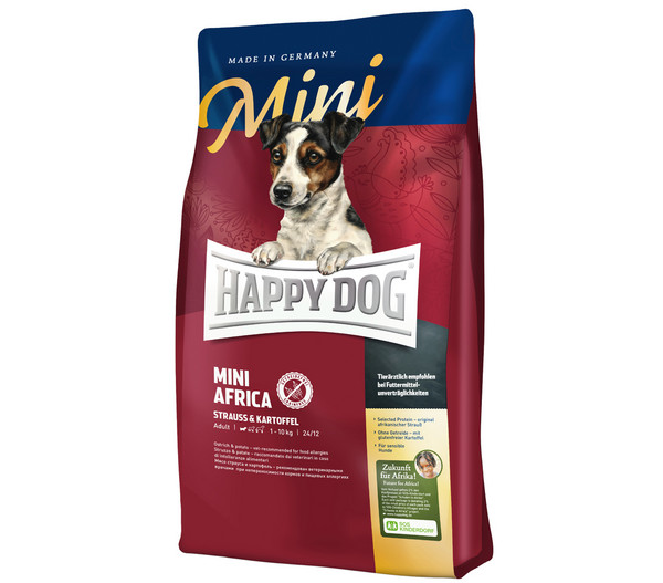 Happy Dog Trockenfutter für Hunde Supreme Mini Afrika
