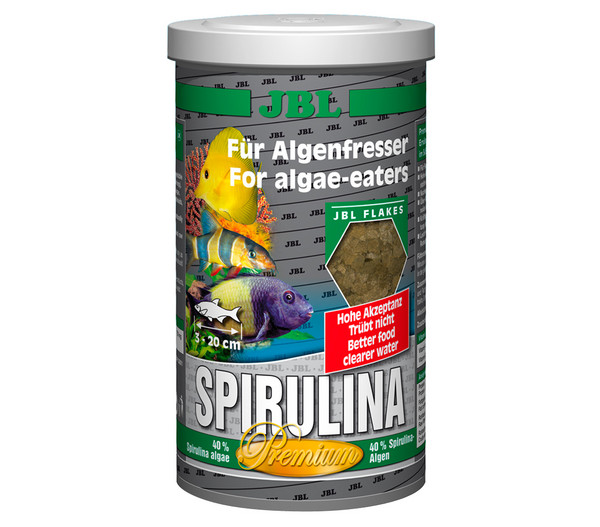 JBL Fischfutter Spirulina für Algenfresser