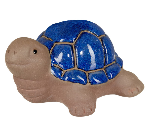 Keramik Schildkröte, glasiert