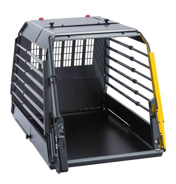 kleinmetall® Hundetransportbox VarioCage Einzelbox SXS, ca. B55,5/H59/T73-99 cm