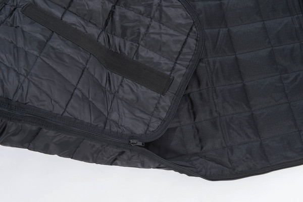 kleinmetall® Rücksitzbankschondecke Allside Comfort, schwarz, ca. B155/H50/T140 cm