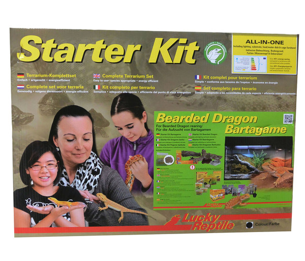 Lucky Reptile Starter Kit Komplettset Bartagame, ca. B80/H52/T40 cm