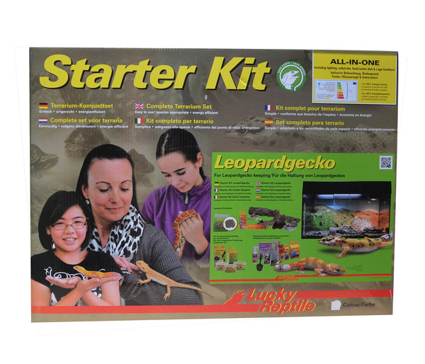 Lucky Reptile Starter Kit Komplettset Leopardgecko, ca. B80/H52/T40 cm