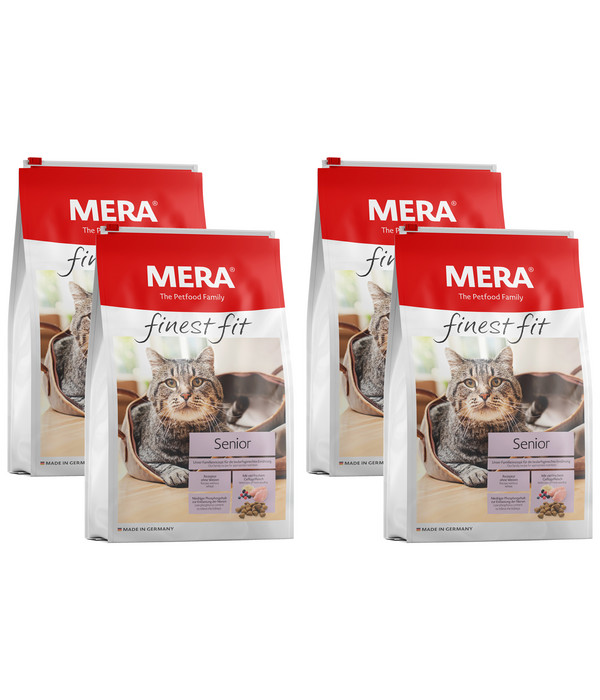 MERA® Trockenfutter für Katzen finest fit Senior 8+