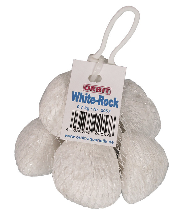 Orbit Aquariumdeko White Rocks, 0,7 kg