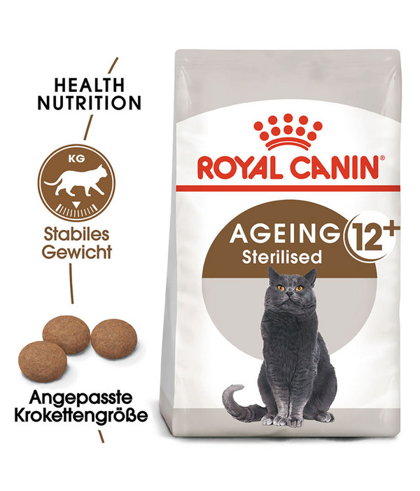 ROYAL CANIN® Trockenfutter für Katzen Ageing Sterilised 12+
