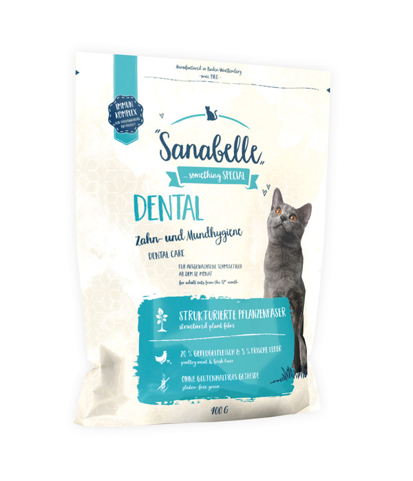 Sanabelle® Trockenfutter für Katzen Dental