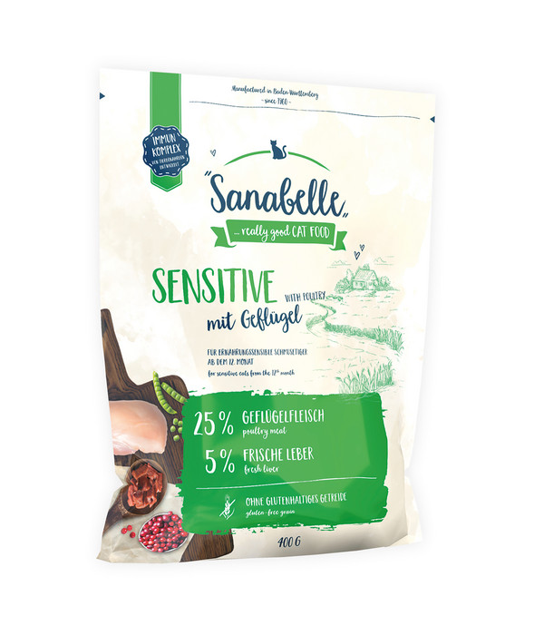 Sanabelle® Trockenfutter Sensitive, 400g