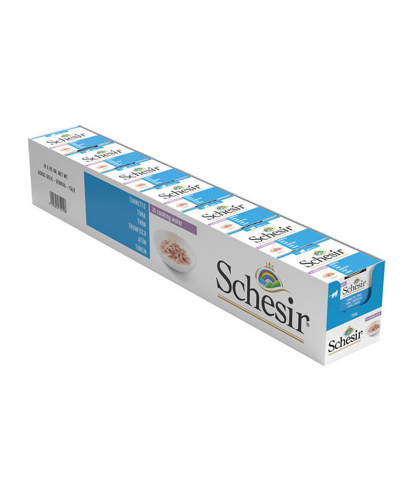 Schesir® Nassfutter für Katzen Natural Adult, 24 x 85 g