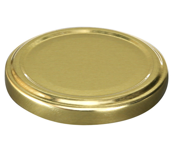 Schraubdeckel, gold, für Einkochgläser, Ø66 mm, 10er-Set
