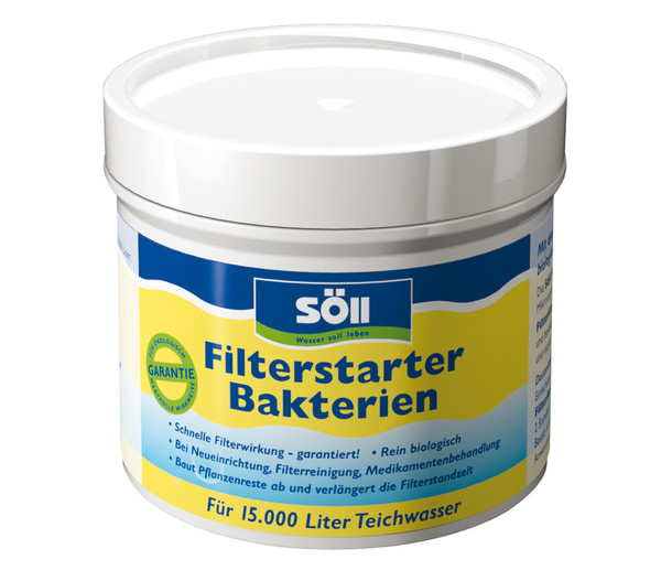 Söll Filterstarterbakterien, Teichwasserpflege