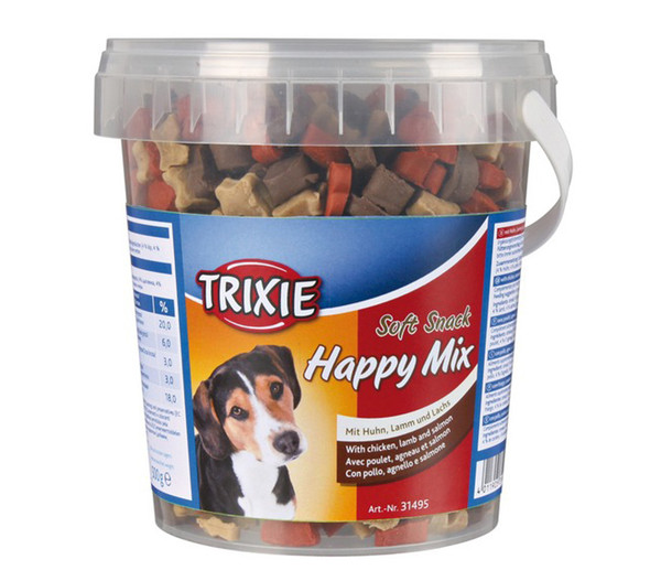 Trixie Hundesnack Soft Snack Happy Mix, 500 g