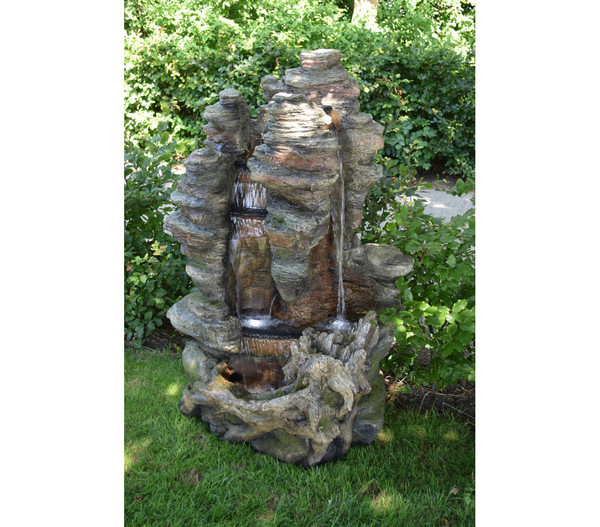 Ubbink Polyresin-Gartenbrunnen Miami, 106 x 83 x 157 cm
