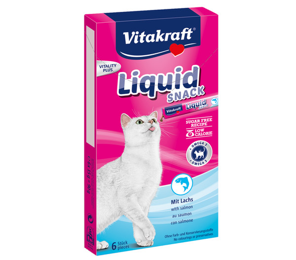 Vitakraft Liquid-Snack für Katzen, Katzensnack