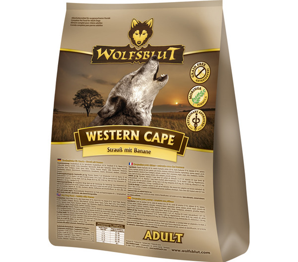 Wolfsblut Western Cape Adult Strauß & Banane, Trockenfutter