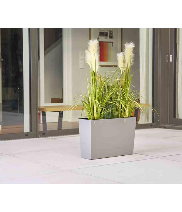 Siena Garden Kunststoff-Kasten Craon, eckig, grau, ca. B56/H36,5/T19 cm |  Dehner