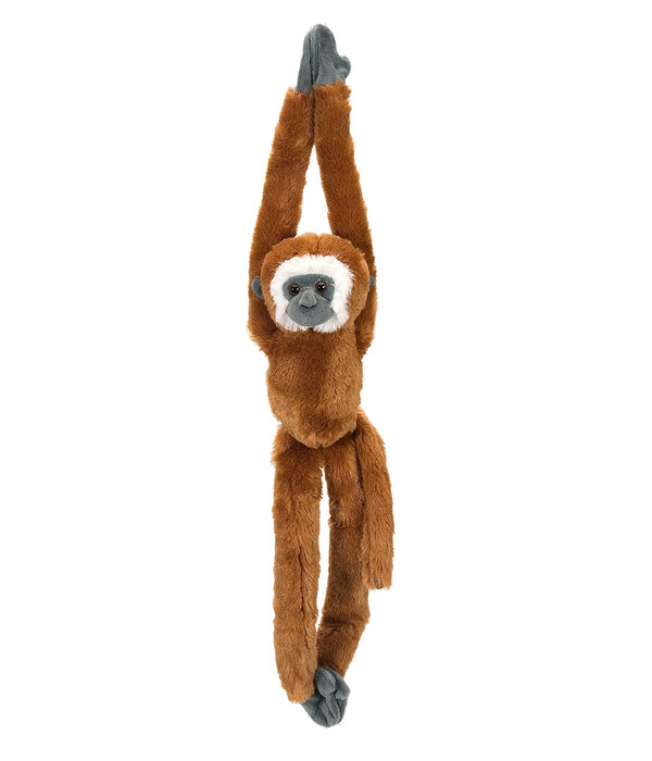 Plüschtier Kuscheltier Affe Stofftier Weisshandgibbon h 13 cm Gibbon 